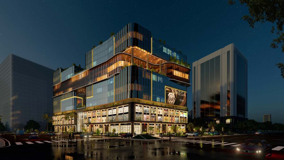 Delivered design at night